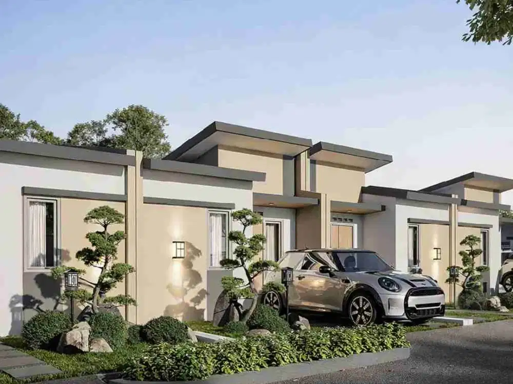 Dijual rumah baru dan murah yang sudah fas club house dekat st.ka extension tenjo bogor