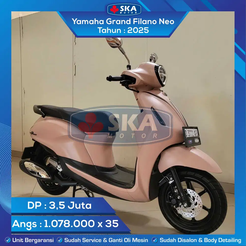 Yamaha Grand Filano Neo Tahun 2025