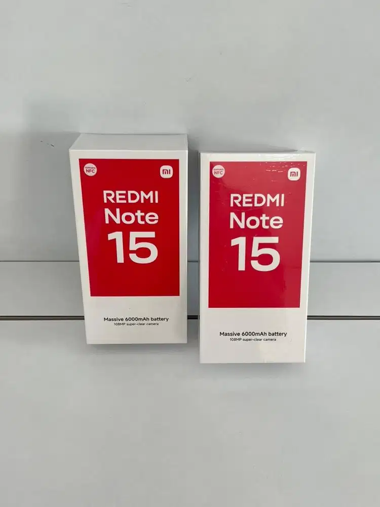 Redmi Note 15 Ram 8/256 Baru,Segel,Bergaransi