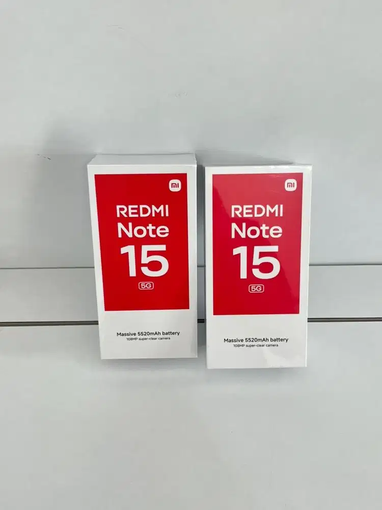 Redmi Note 15 5G Ram 8/256 & Ram 12/512 Baru,Segel,Bergaransi