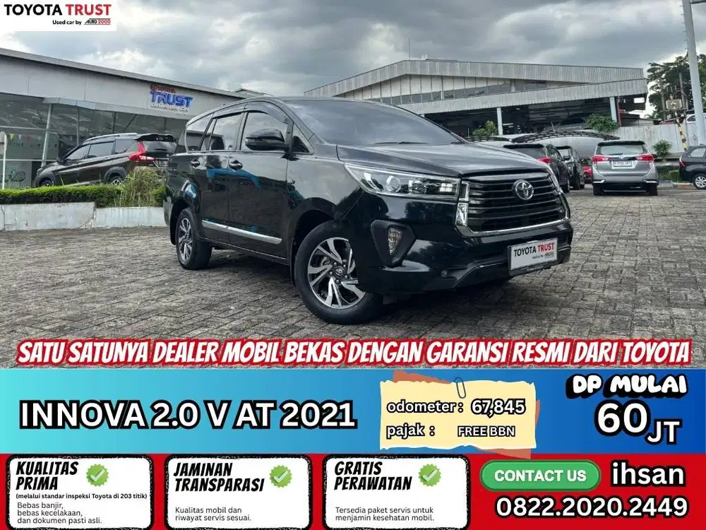 TOYOTA INNOVA REBORN 2.0 V AT 2021