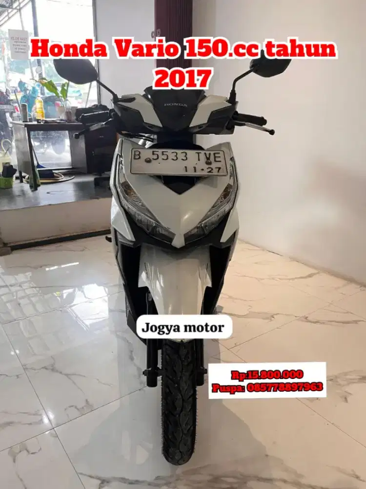 (P) honda vario 150 tahun 2017