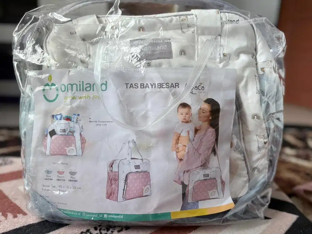 Omiland Tas Bayi Besar Alpaca Series