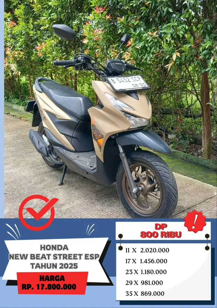 Honda New Beat Street ESP Tahun 2025