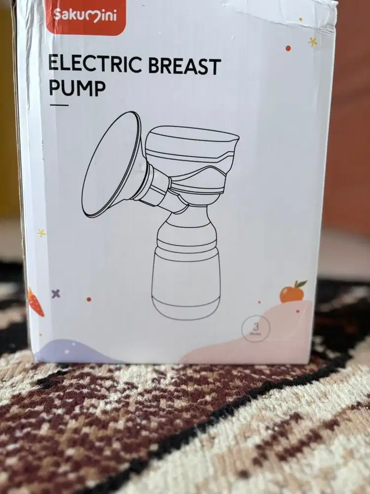 Sakumini Electric Breast Pump Portable Pompa ASI Ibu Bayi Elektrik