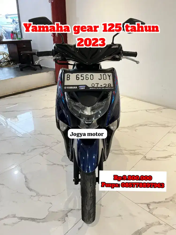 (P) Yamaha gear 125  tahun 2024