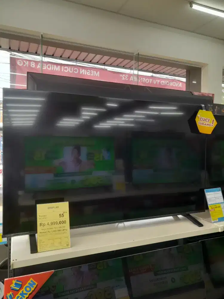 Cuxi Gudang led tv 55 inch