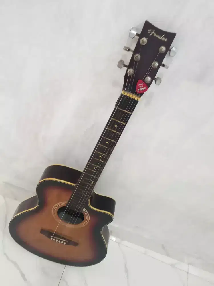 Gitar Akustik fender mulus gitar suara senar empuk  jrg paje