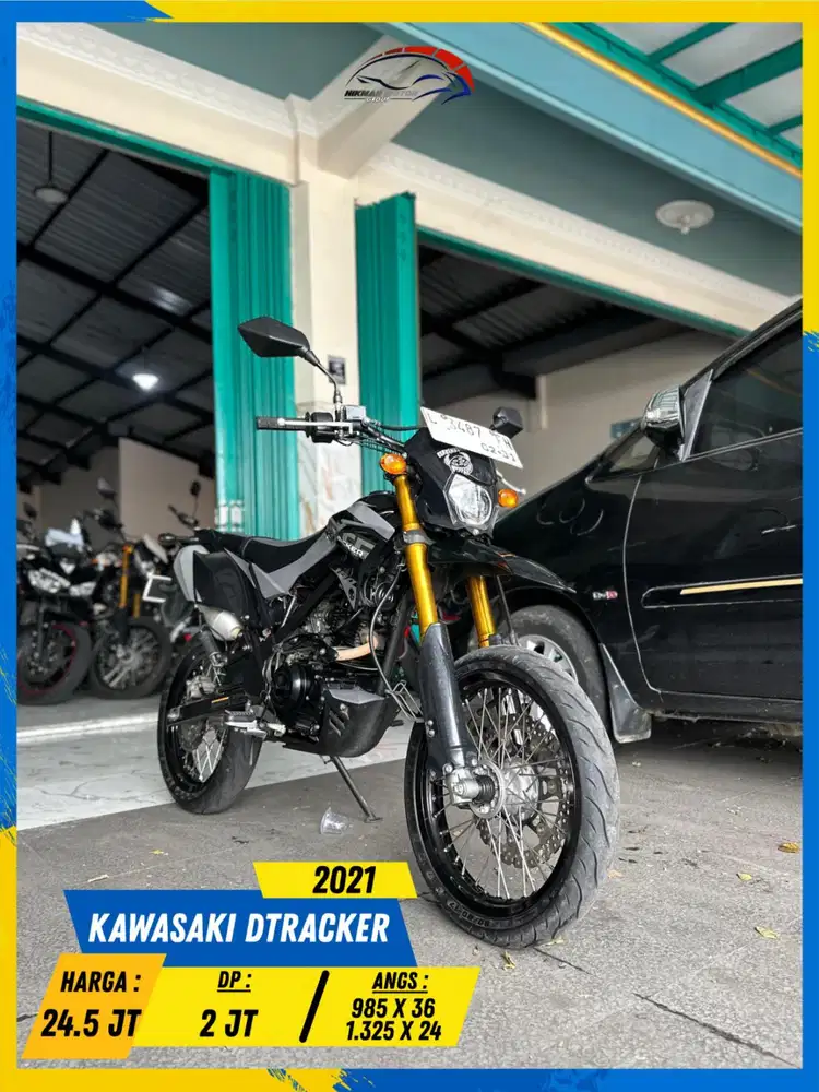 KAWASAKI DTRACKER 2021 PLAT L NEGO BOSS HIKMAH MOTOR KEPUH MALANG