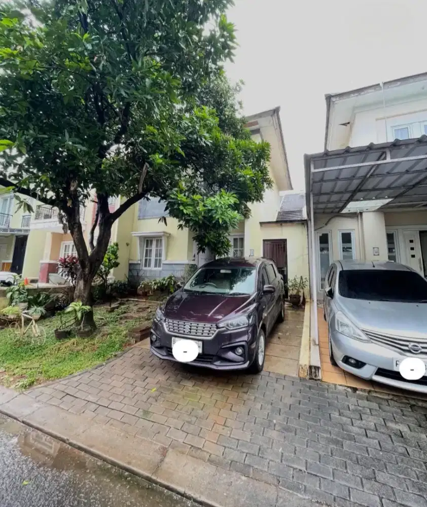 Dijual cepat rumah siap huni di perumahan kota wisata Cibubur