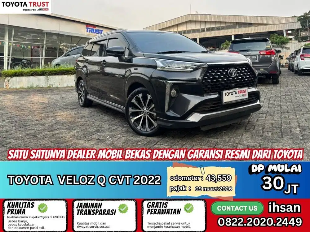 TOYOTA VELOZ 1.5 Q CVT 2022