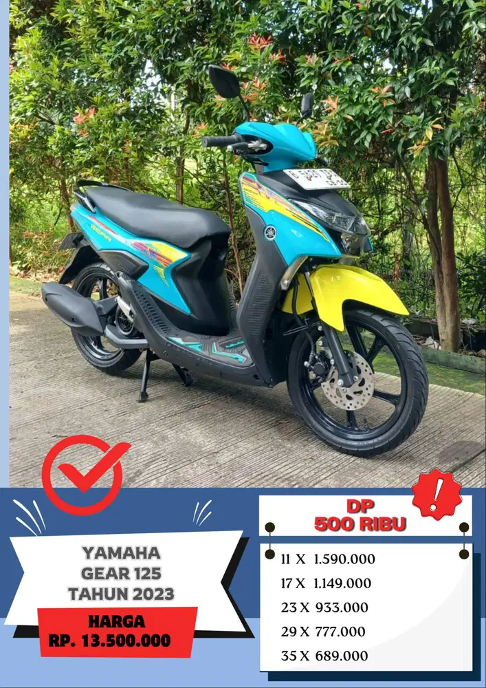 Yamaha Gear 125 Tahun 2023