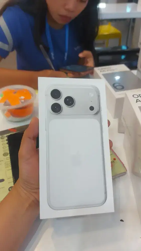 IPHONE 17 PRO PROMAX SILVER NEW GARANSI IBOX