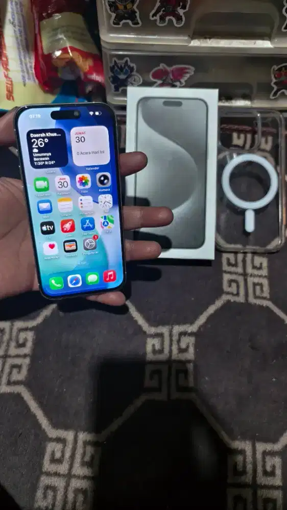 iPhone 15 Pro 128Gb Mulus Normal Bisa TT