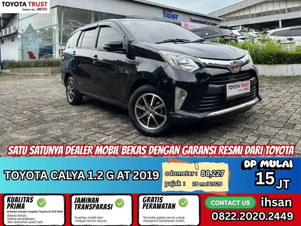 TOYOTA CALYA 1.2 G AT 2019