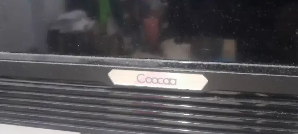 Tv 32 inch merek coocaa kondisi layar hidup 1 detik aja