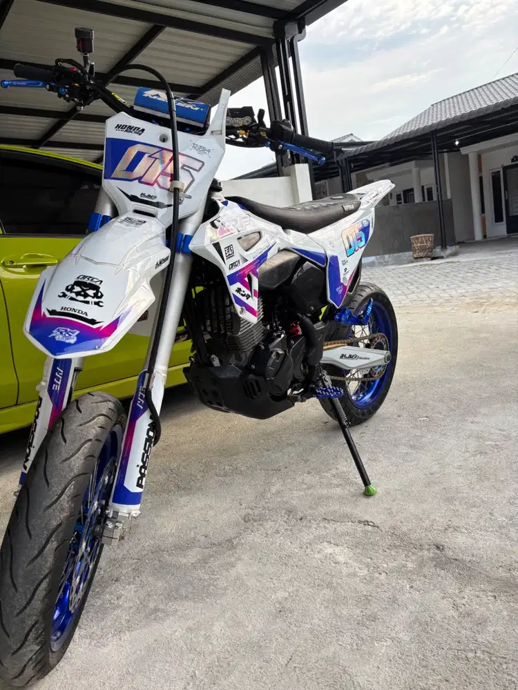 CRF 150 Modif Supermoto 450cc