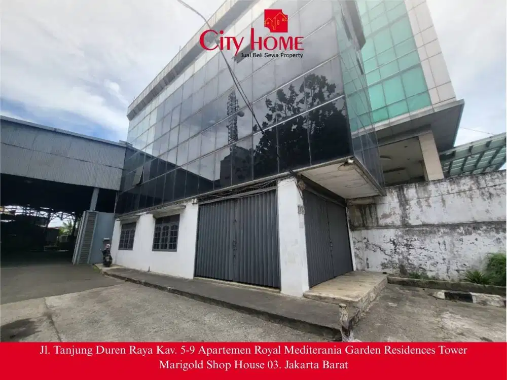 Gudang 3.200m² Pinggir Jalan Daan Mogot! Bonus Ruko