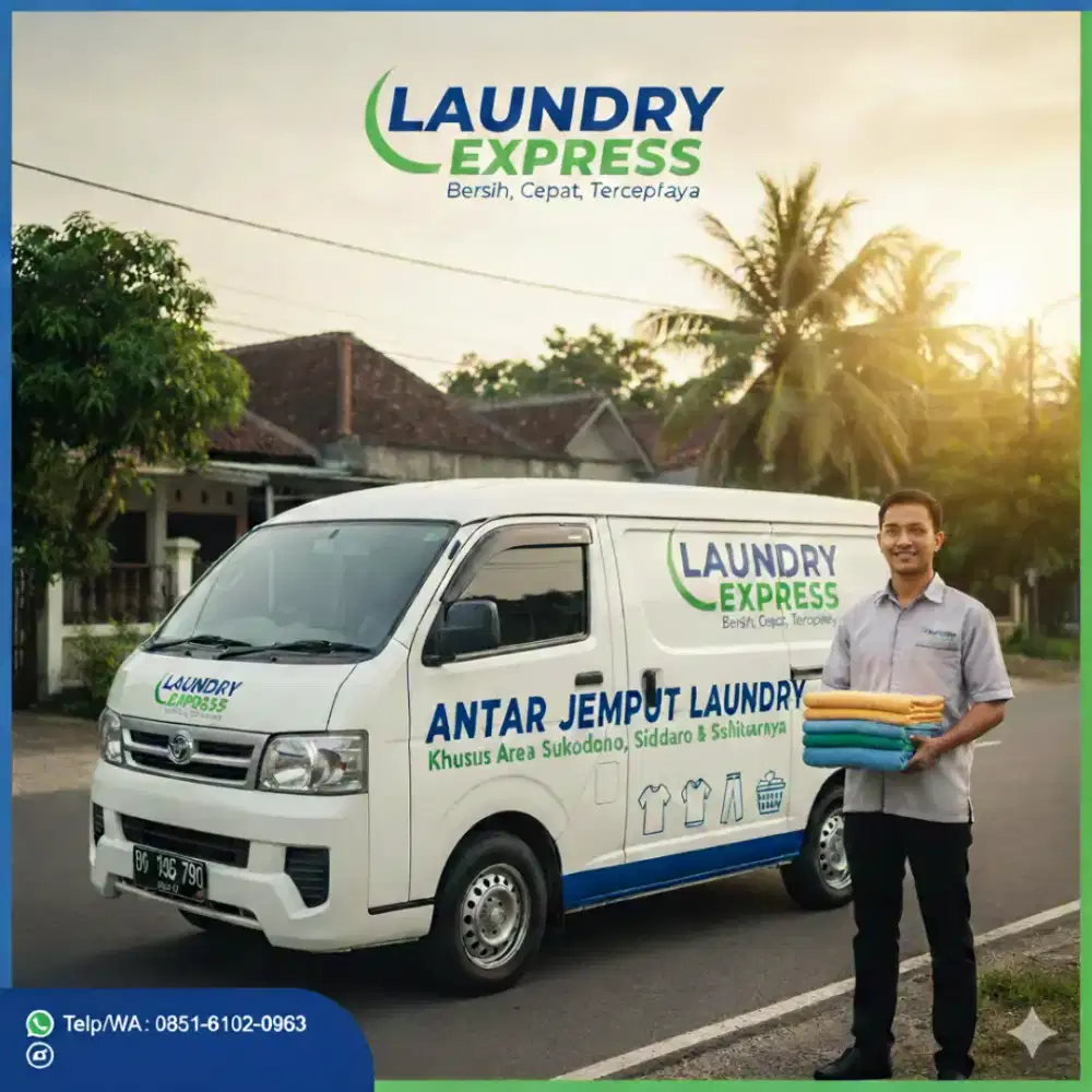 Laundry Antar Jemput Gratis Area Sukodono-sidoarjo & Sekitar nya