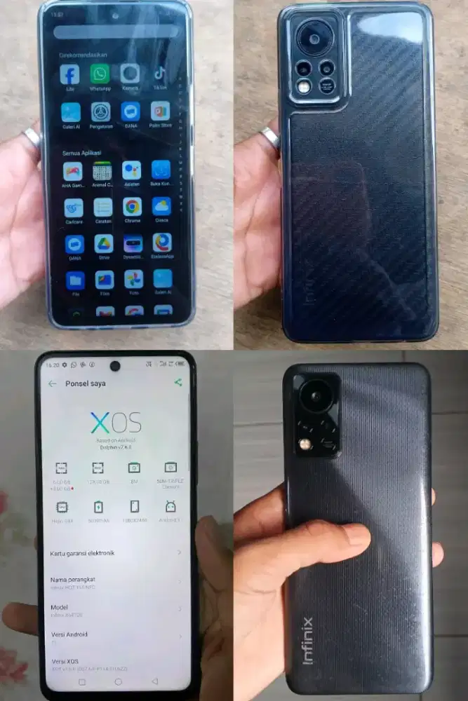 INFINIX HOT 11S NFC 
-RAM 6+3/128GB