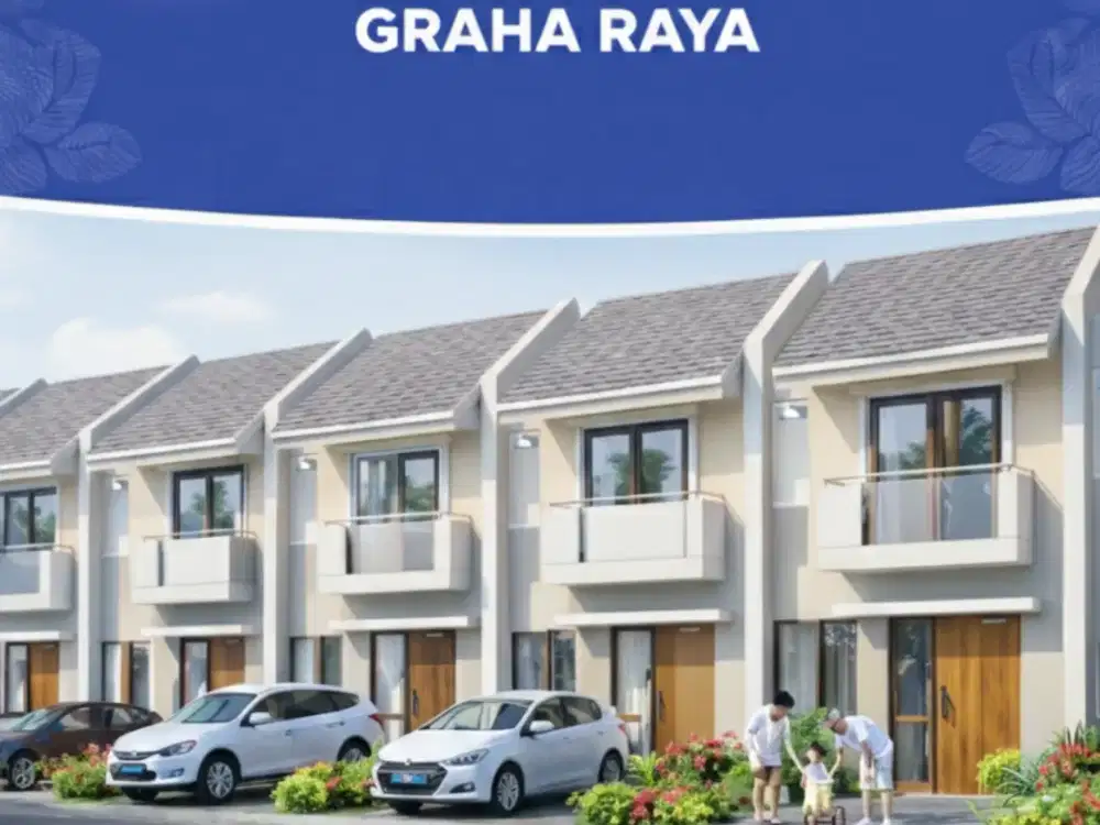 Tipe PAD-X1 Rumah 2 Lantai DP 0% Graha Raya Bintaro Dekat Alam Sutera
