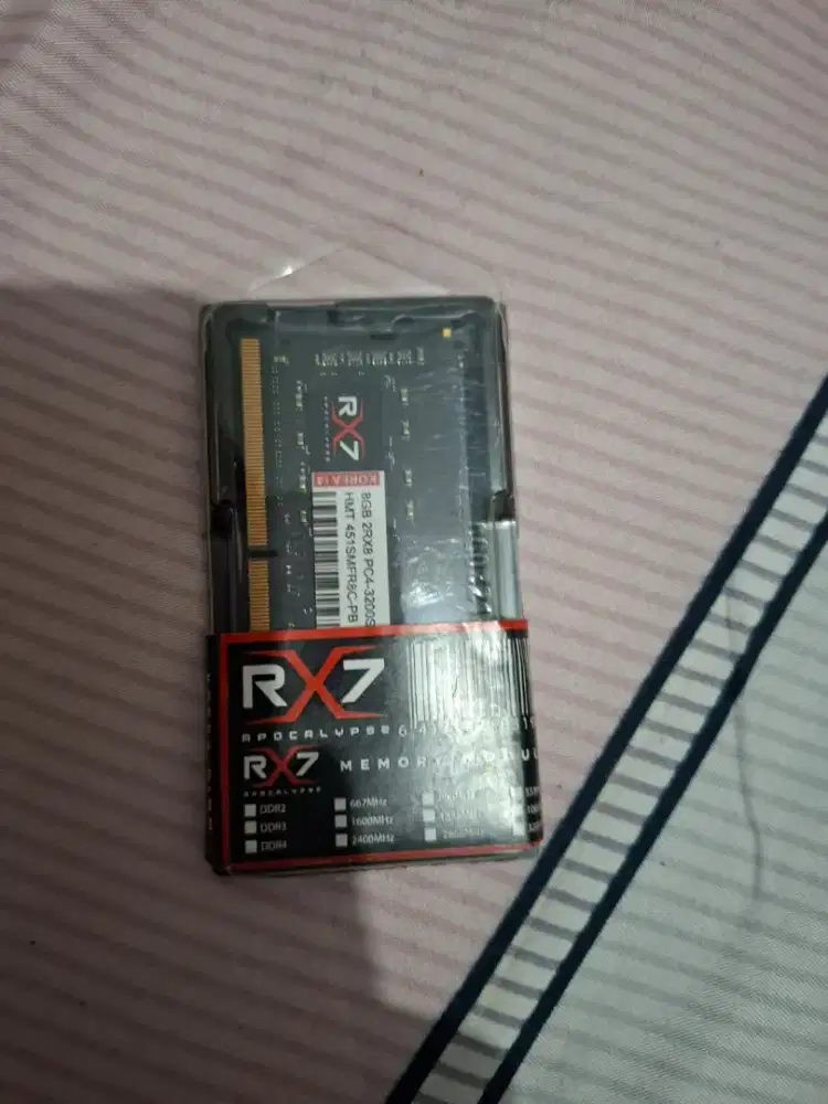 RAM RX7 DDR4 8GB 3200 MHz PC 25600