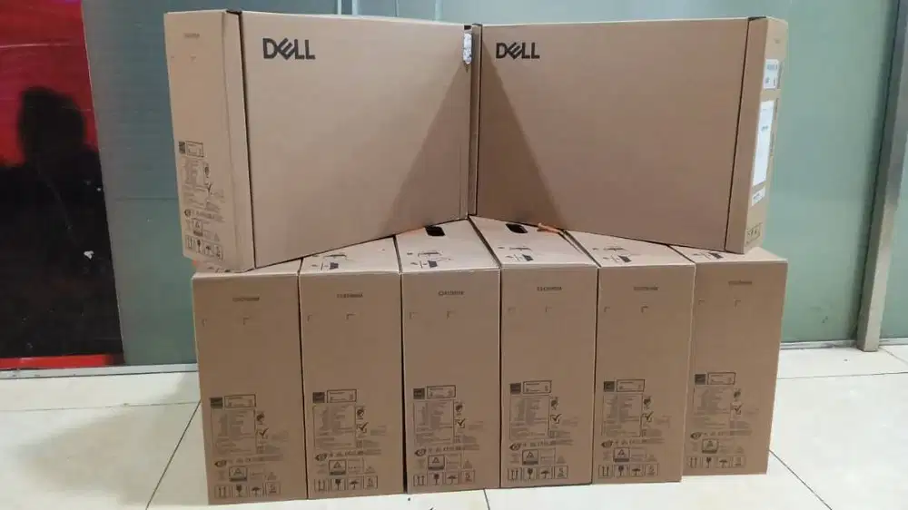 Monitor 24 inc dell IPS, HDMI,Layar Putar, FRAMELES FULSET DUS LIKENEW