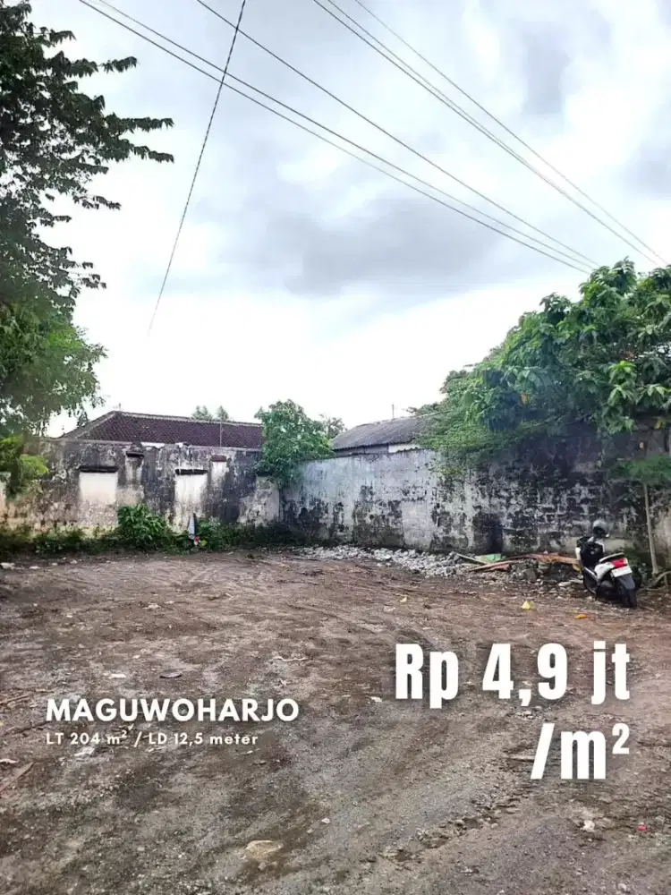 Dijual Tanah Pekarangan di Maguwoharjo