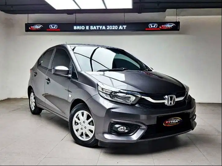 KM Low Honda Brio E 2020 Matic at Istimewa #SWT#