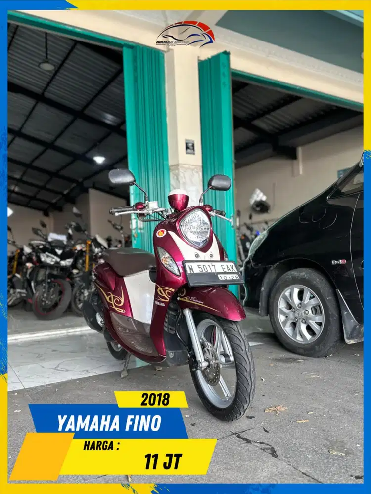 YAMAHA FINO 2018 GASS POLL MASZEEHH HIKMAH MOTOR KEPUH MALANG