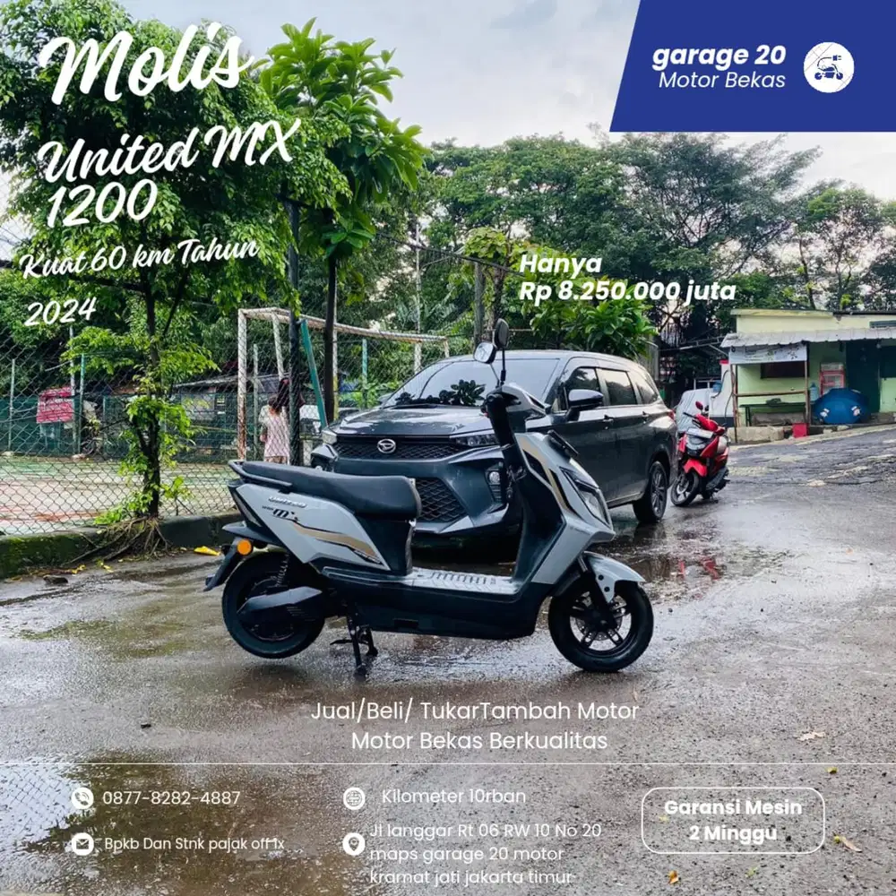 Motor listrik United MX 1200 Tahun 2024