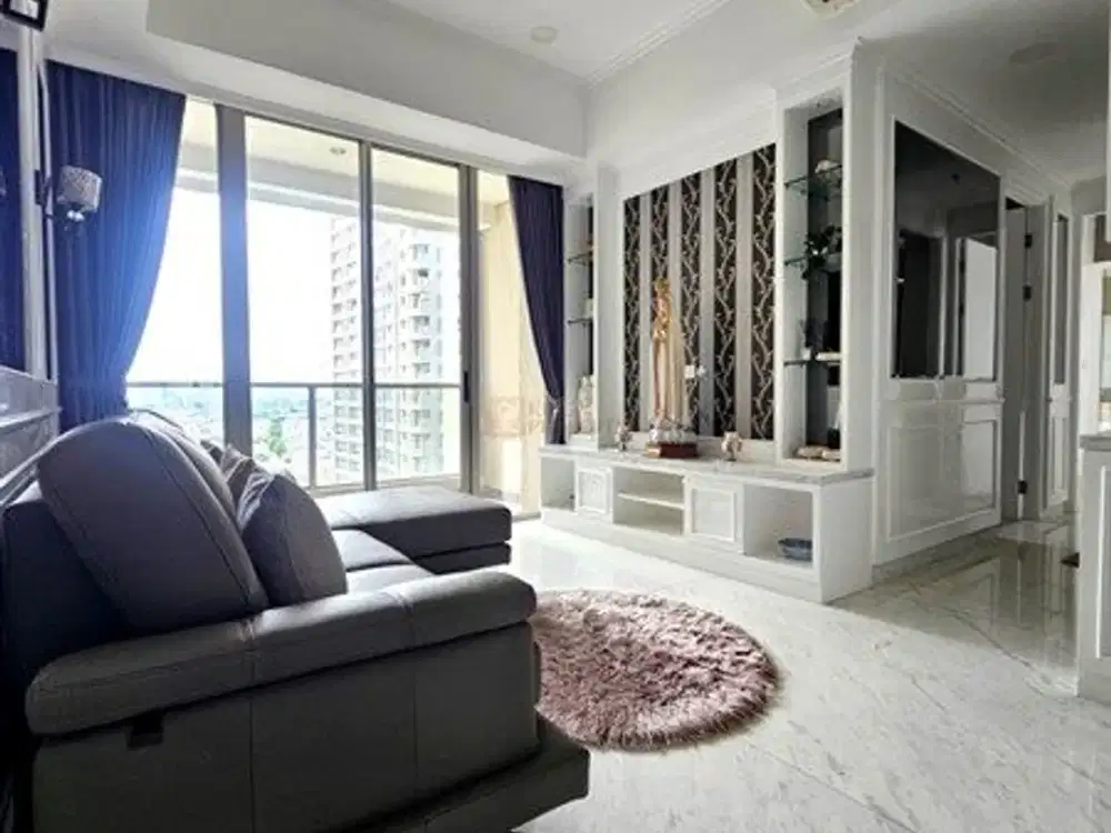 Private lift! fasilitas premium Dijual 3br+  siap huni Condominium Taman Anggrek Residence unit luas dan nyaman super startegis