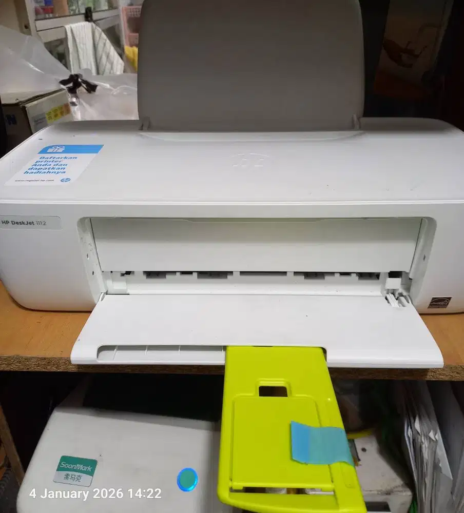 Printer HP Deskjet 1112,Kondisi Mulus,belum 1 bulan,bisa langsung coba