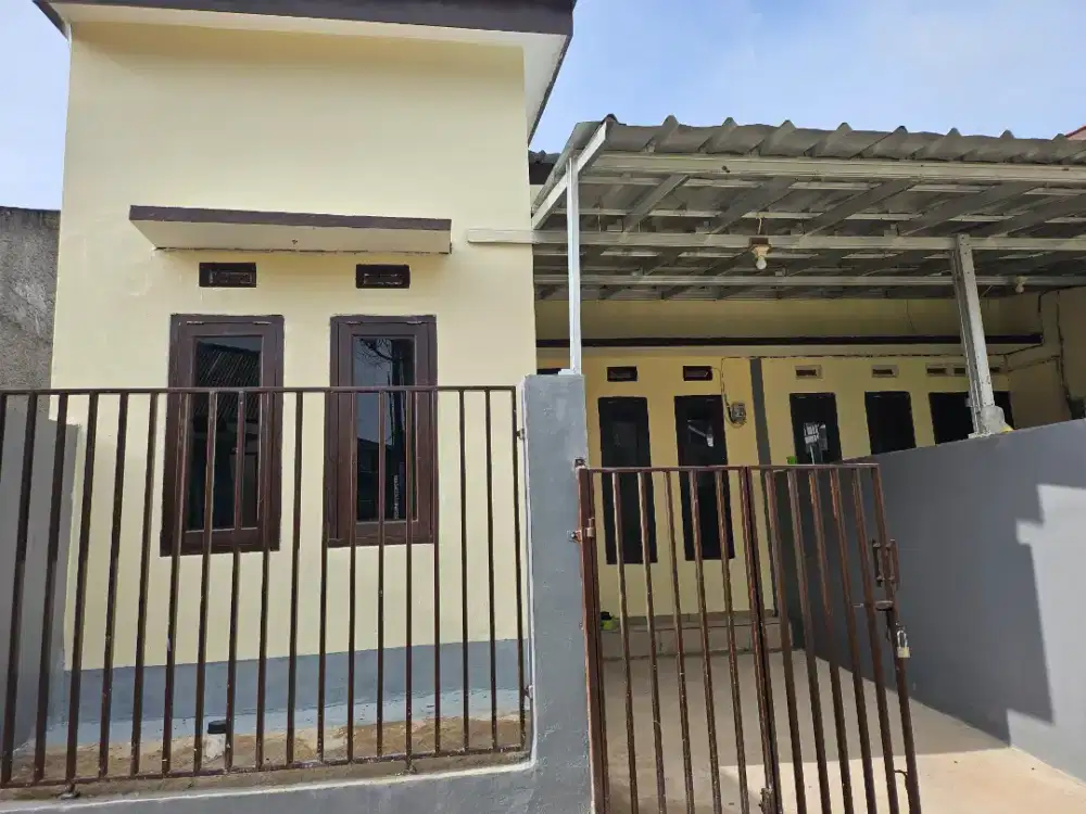 DISEWAKAN rumah baru TAPOS DEPOK The Address Cikeas LRT Harjamukti