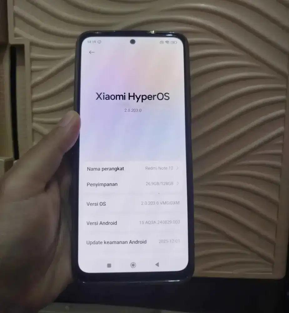 Redmi Note 12 Ram 8+8/128