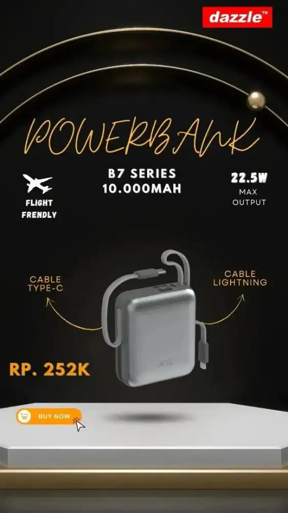 powerbank jete b7 10000mAh