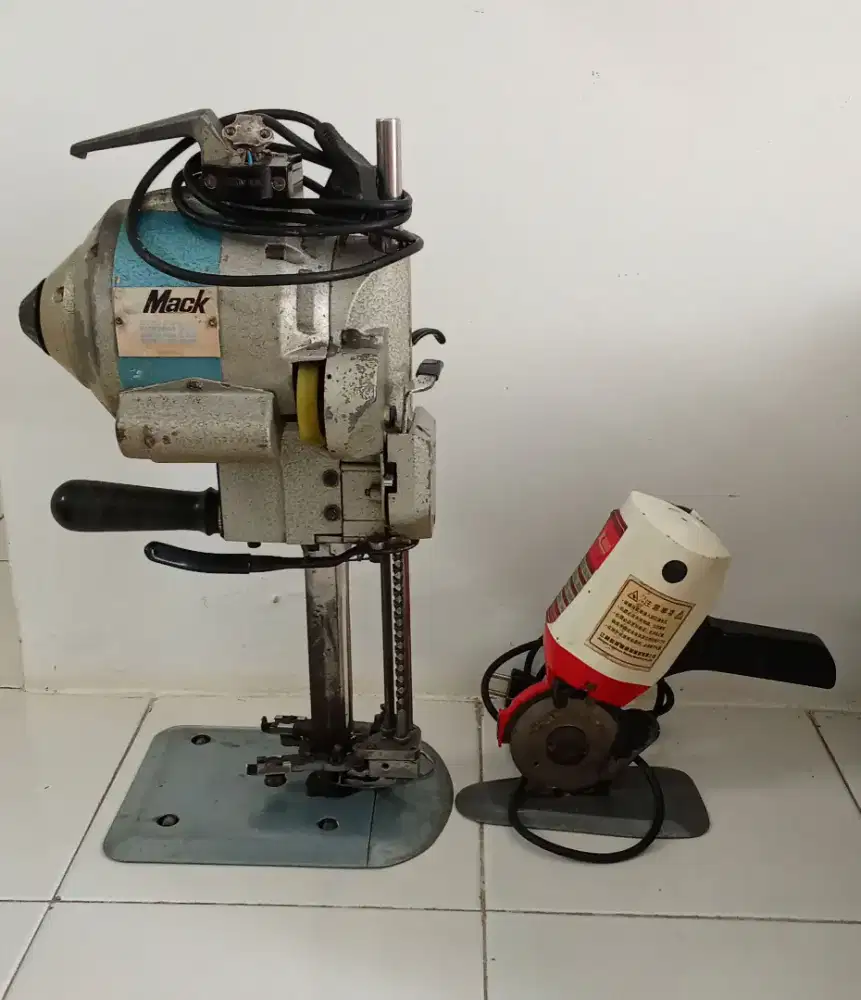 Jual mesin potong kain merk KM dan potong mesin potong kecil