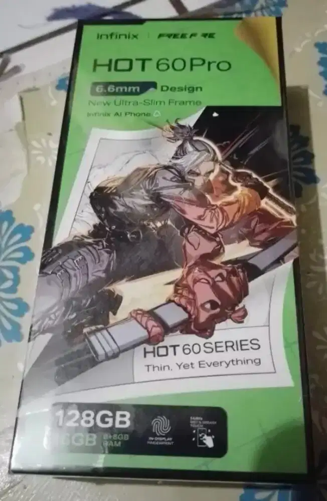 Jual infinix hot 60 pro 8/128 new segel box