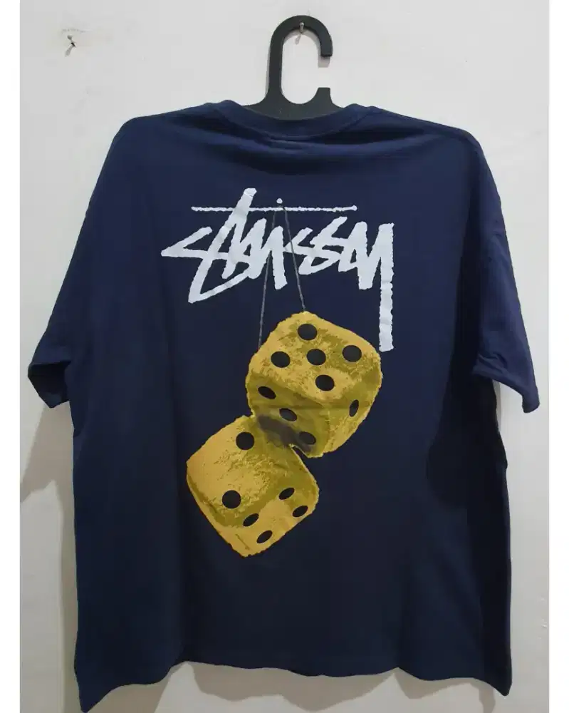 Kaos stussy navy dice size L 57x72