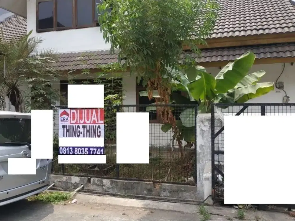 Ss.821 - Murah !! Dijual Rumah Hitung Tanah 18x18 di Kelapa Cengkir Hadap Selatan