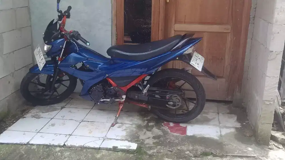 Suzuki Satria Fu 150 warna Blue