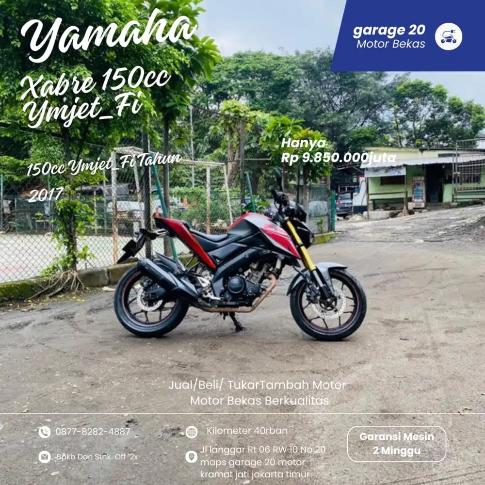 Yamaha xabre 150cc ymjet_fi Tahun 2017