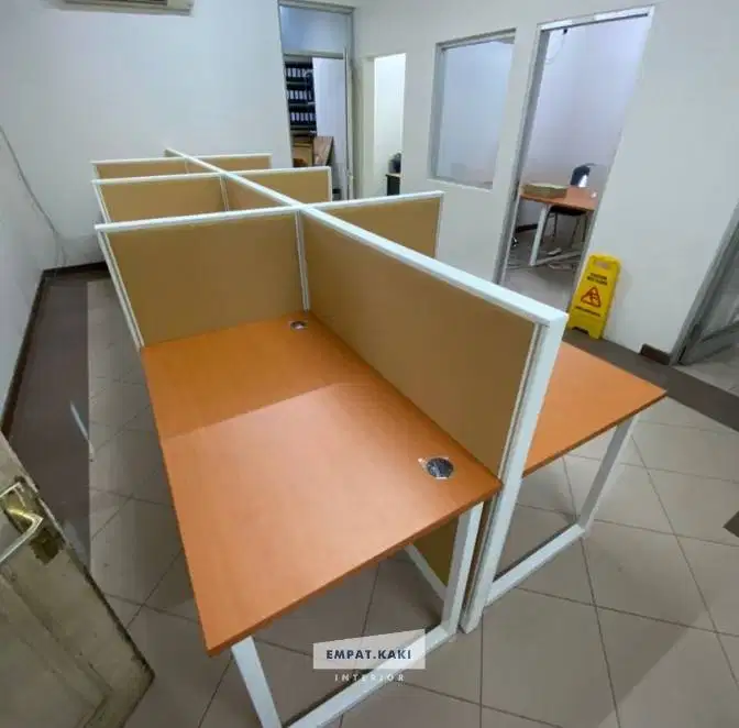 Meja Workstation Kantor (Custom)