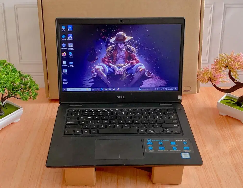 Laptop kantor Dell Latitude 3400 core i5 Ram 16 GB SSD Nvme 256 GB