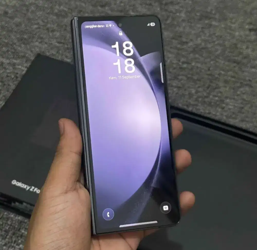 SAMSUNG Z FOLD 5 RAM 12/256 GB ORIGINAL SEIN NORMAL FULLSET