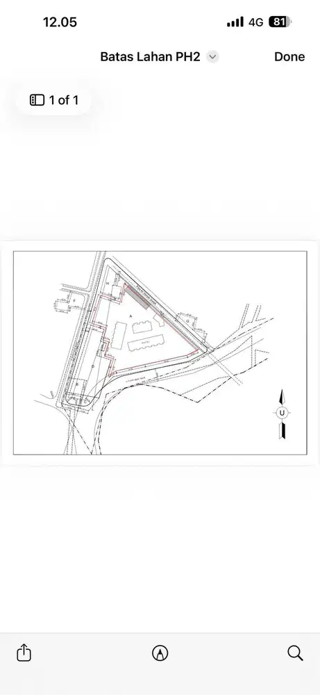 DIJUAL TANAH 1.8 HA PRADAH BUKIT DARMO 1 MENIT DARI PINTU TOL HGB