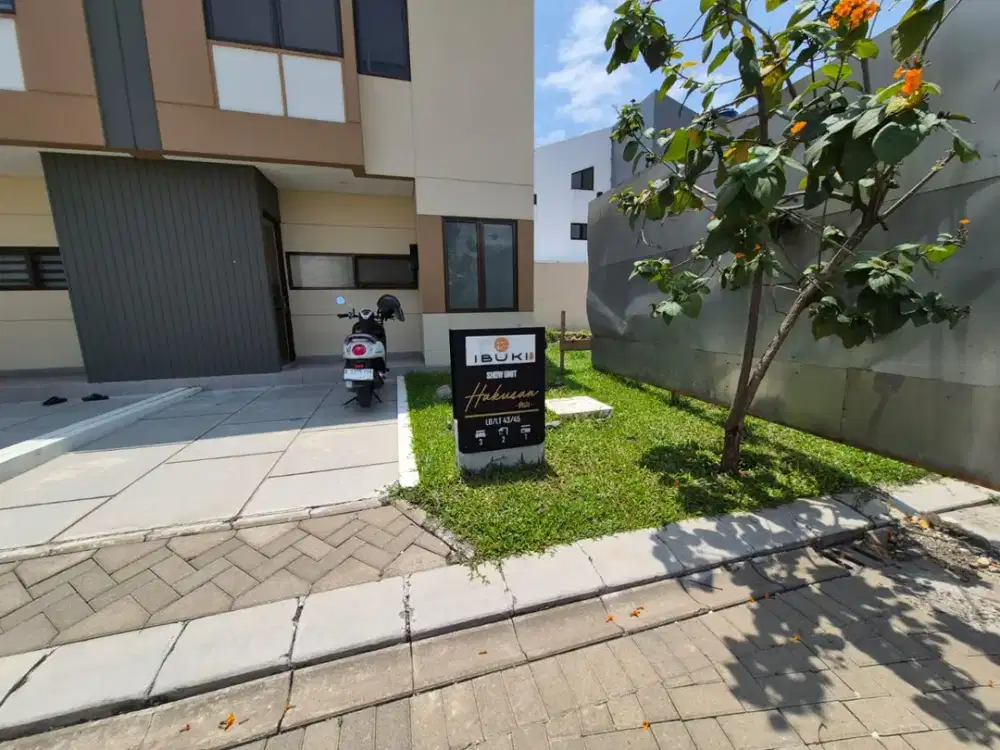 Rumah siap huni Cluster Ibuki di cikarang