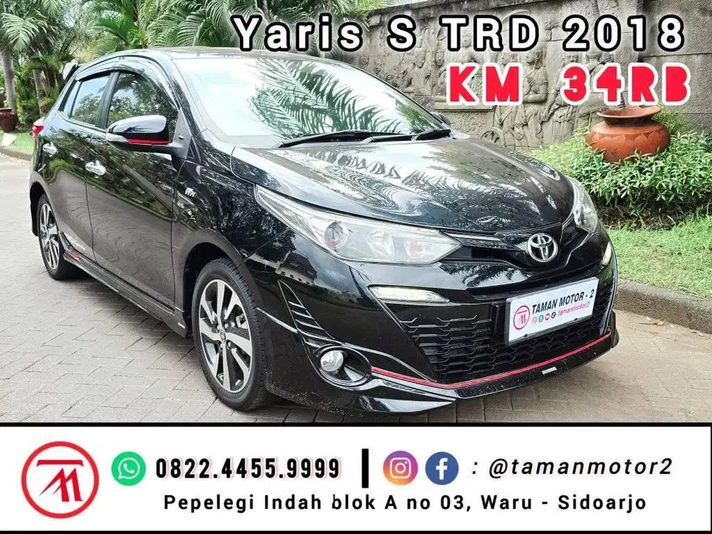 [ KM 34rb ] Yaris S TRD 2018 ORIGINAL
