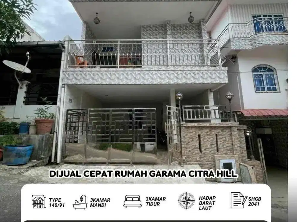 Dijual Rumah Full Renov Garama Citra hill Batu ampar