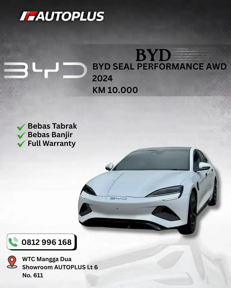 [KM 10rb][SUPER GANTENG] Full Spec BYD Seal Performance AWD 2024